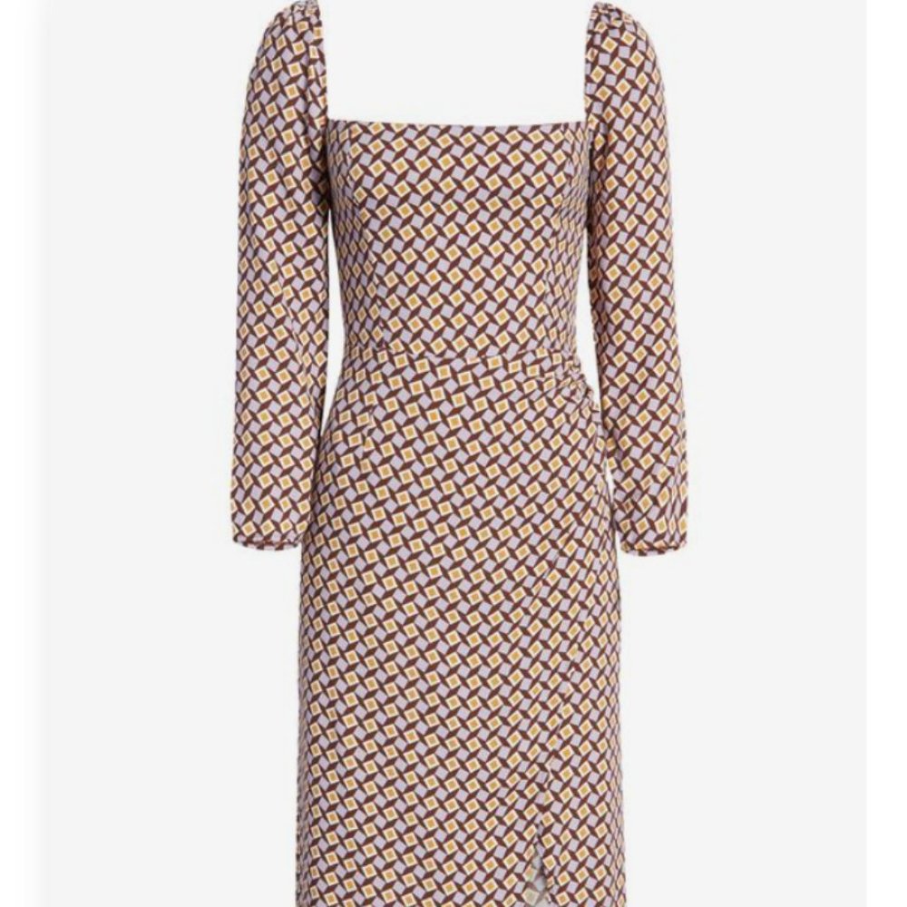 Reformation Hilda Long Sleeve Maxi Dress